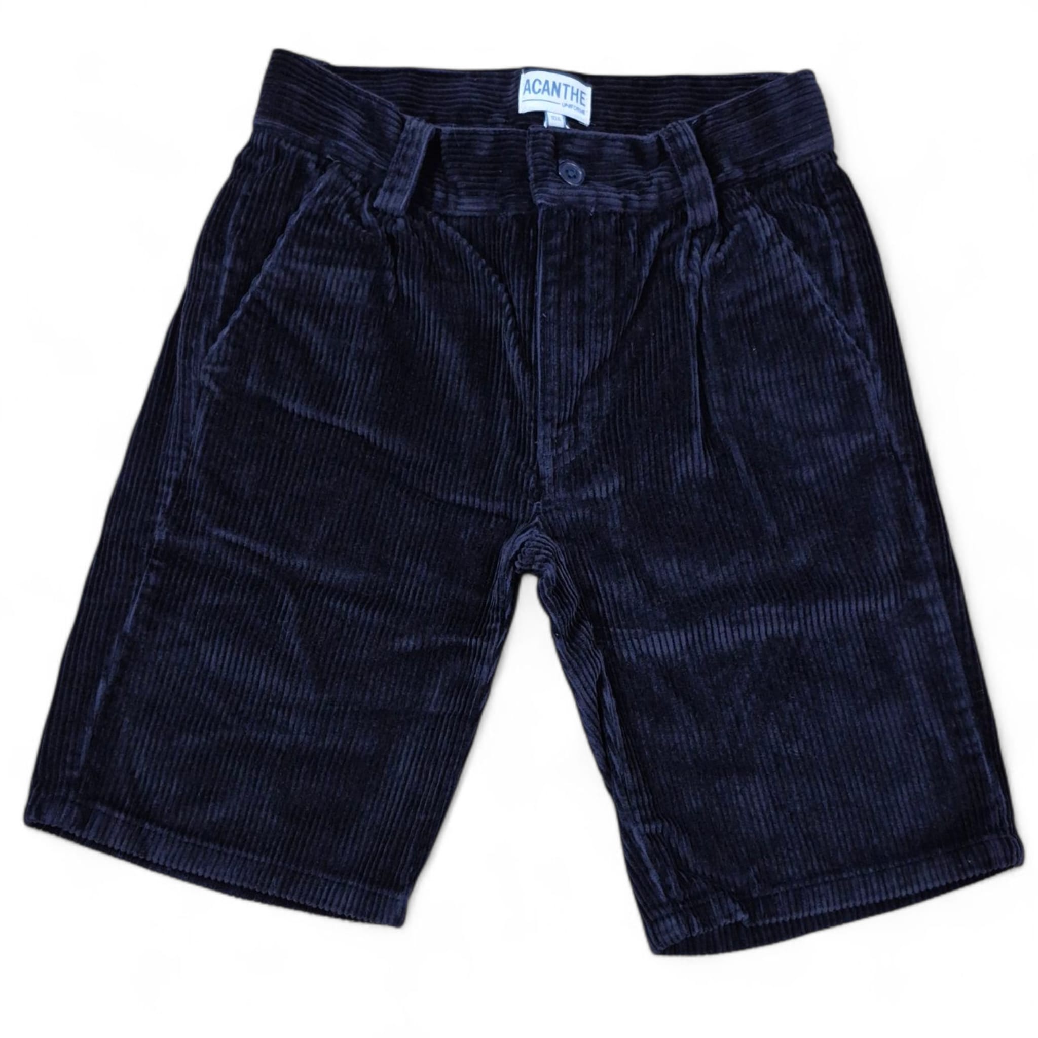 Bermuda velours marine