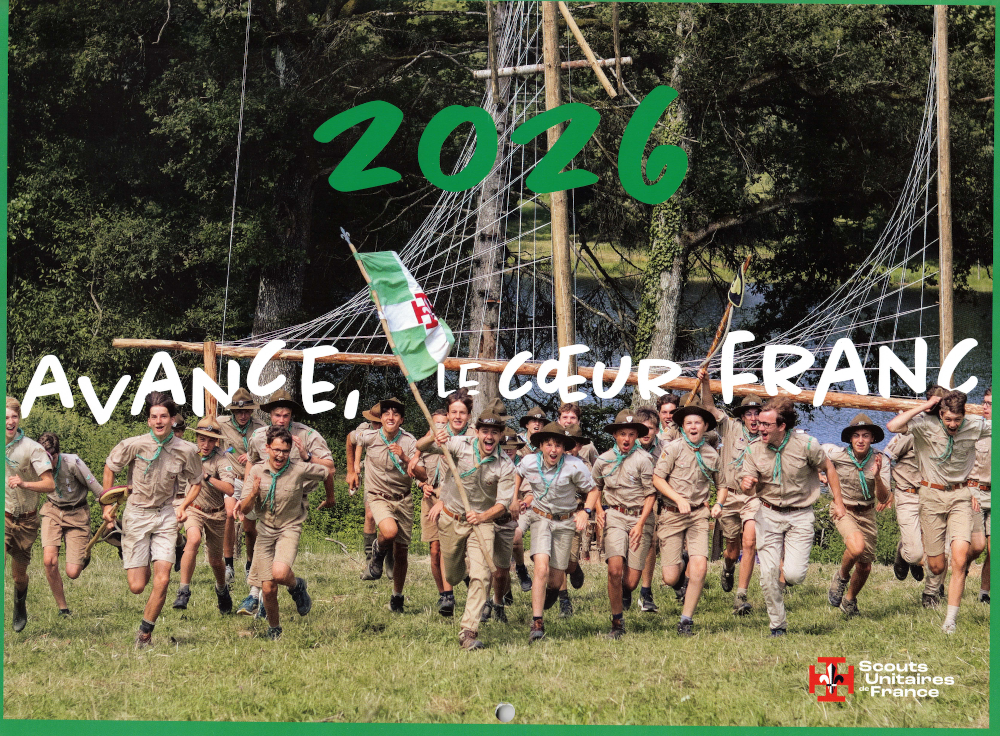 Calendrier Scouts Unitaires 2026