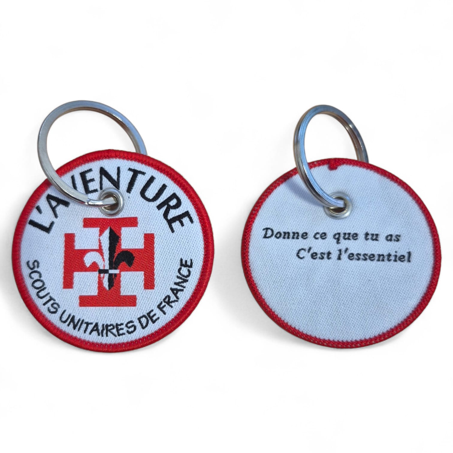 Porte-clés SUF brodé