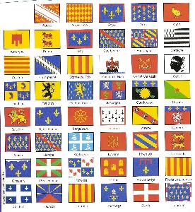 Pavillon de province francaise 100 x 150 cm