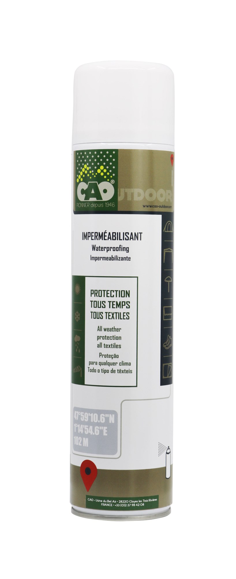 Bombe imperméabilisante 600 ML