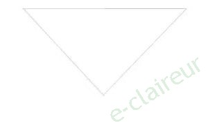 Foulards unis par 12, Coloris foulard Blanc