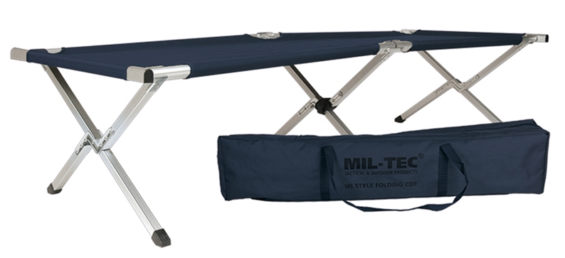 Lit de camp aluminium