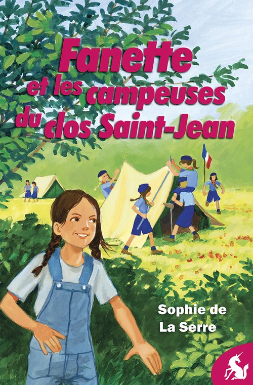 Fanette et les campeuses du clos Saint Jean