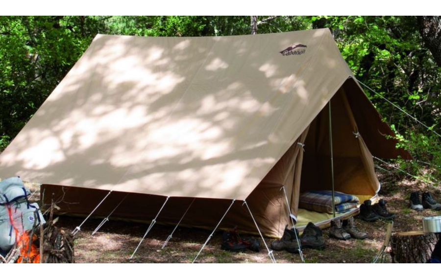 Tente patrouille 2 avec tapis zippable