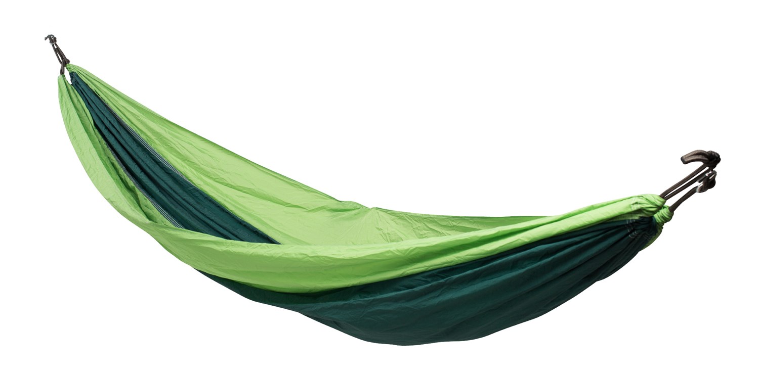 Hamac en toile parachute Vert/tilleul