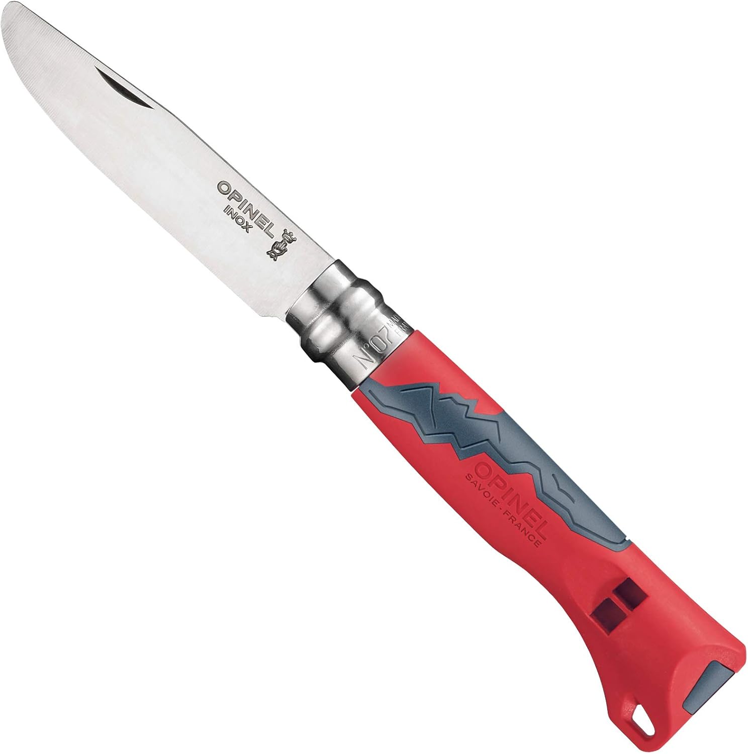Opinel inox "Outdoor Junior" n°07 Rouge