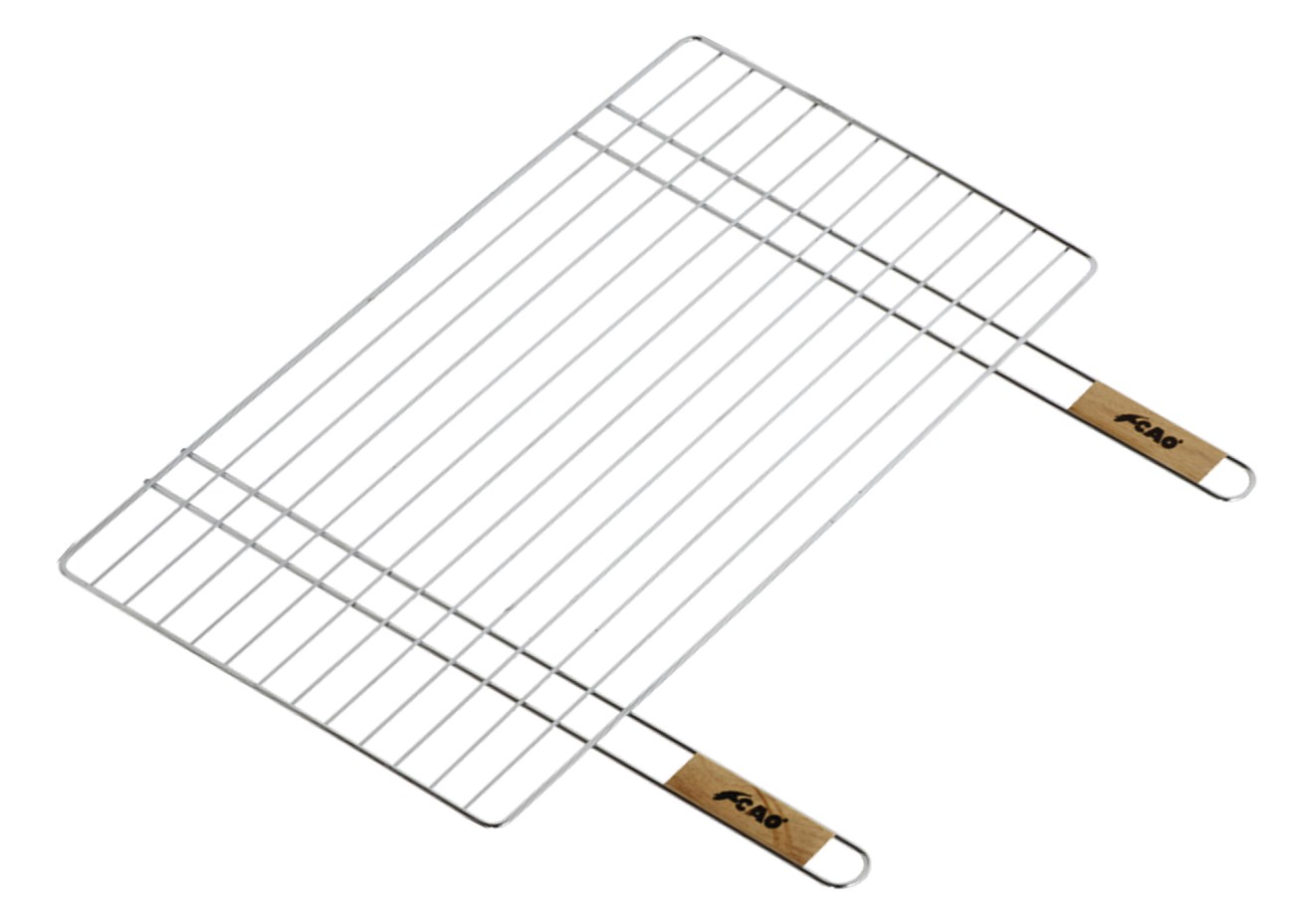 Grill acier inox 60 x 40 cm