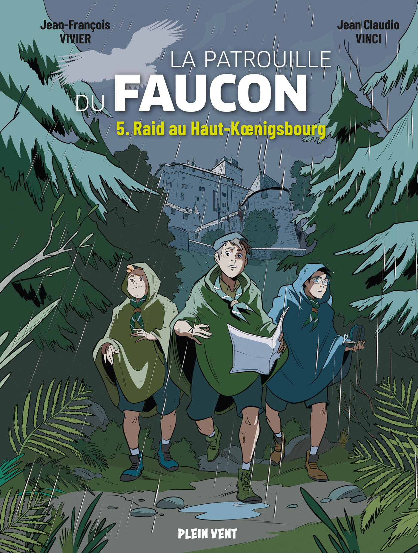 Raid au Haut-Koenigsbourg - Patrouille du Faucon Vol 5