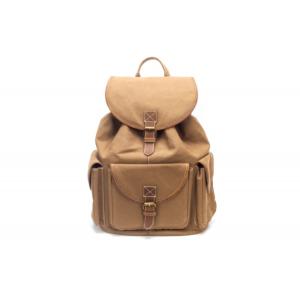 Sac cuir et toile Indiana , Coloris sac Kaki